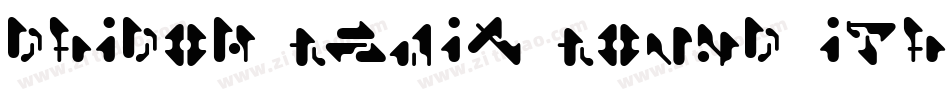 Daidoh Remix Round Italic字体转换